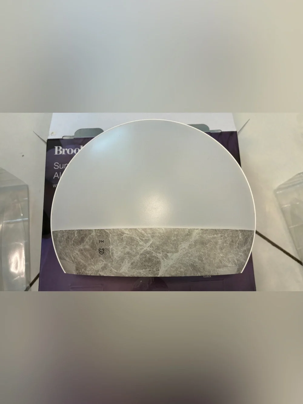 Brookstone sunrise alarm clock